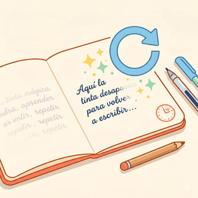 La tinta desaparece sola